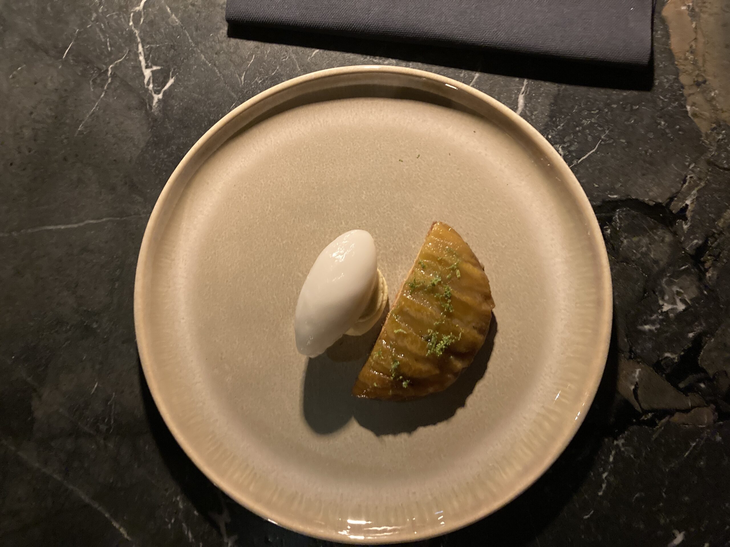 Desert din meniul Roy Cáceres la MOSH