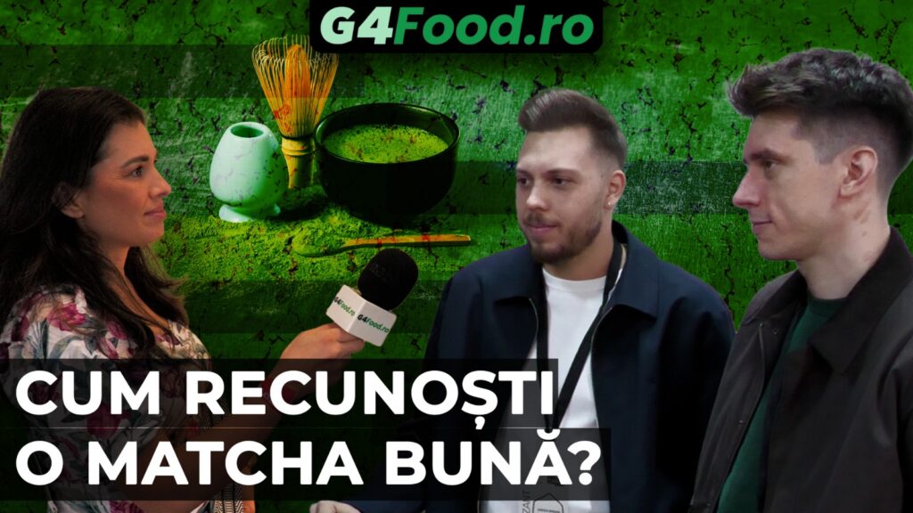 VIDEO / Cum recunoști o matcha bună și care sunt semnele că ai cumpărat una slabă Victor Sîntejudean și Călin Burghiu, GREEN DREAM: „Trebuie să fie foarte florală, dulce, deloc astringentă sau amară”